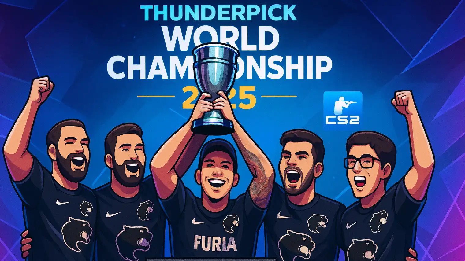 Thunderpick World Championship 2025 sets series viewership high as FURIA claim the title